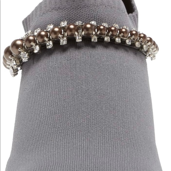 Jimmy Choo Verona embellished knit sneaker - Picture 4 of 6